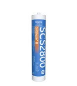 GE SilGlaze II SCS2800-R Sealant Removable Tip 10 Ounce Cartridge